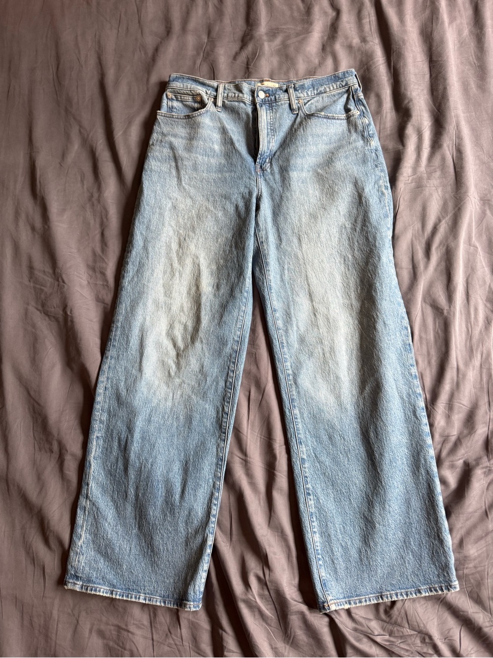 Madewell Light Blue Wide Leg Women’s Jeans size 32T